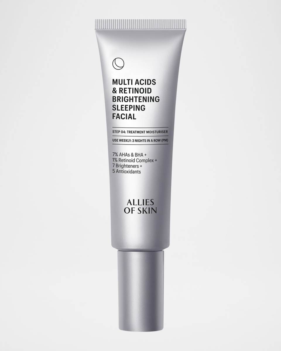 Multi Acids and Retinoid Brightening Sleeping Facial, 1.62 oz.